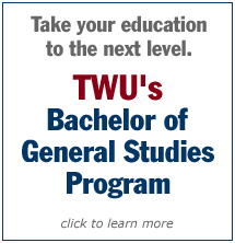 Learn more about TWU's Bachelor of General Studies Program