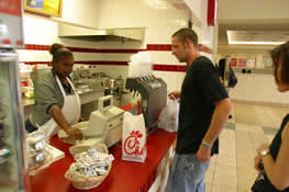 Chick-Fil-A at the Student Union