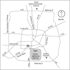 Map of New Houston Campus Location