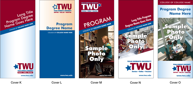 TWU Department Brochures Covers K - O
