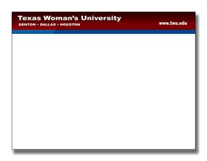 TWU PowerPoint Template D