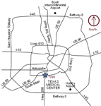 Houston map