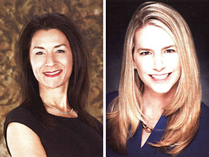 TWU MBA alums Lucy Catalá and Becky Tucker