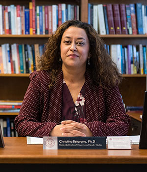 Christina Bejarano, Ph.D., professor of political science at Texas Woman’s University.
