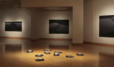 "Deception Pass" Installation View. Mixed media with video.